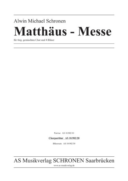 Schronen, Matthäus Messe